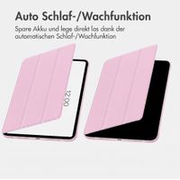 imoshion Trifold Klapphülle Apple iPad 11 (2025) 11 Zoll A16 / iPad 10 (2022) 10.9 Zoll - Rosa