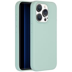 Accezz Liquid Silikoncase mit MagSafe für das iPhone 15 Pro - Sky Blue