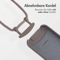 imoshion Color Backcover mit abnehmbarem Handykette und MagSafe Samsung Galaxy S26 Ultra - Black Coffee