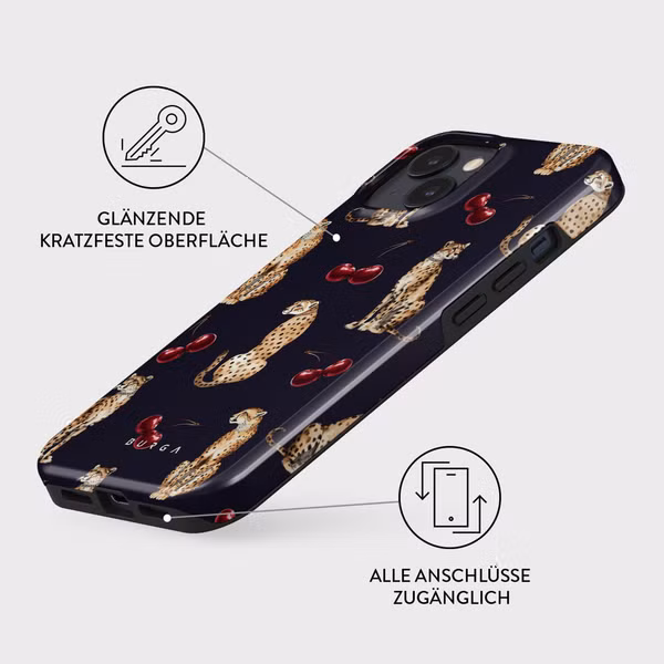 Burga Tough Back Cover MagSafe Apple iPhone 14 - Cougar