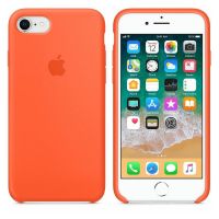 Apple Silikoncase Apple iPhone SE (2022 / 2020) / 8 / 7 - Spicy Orange