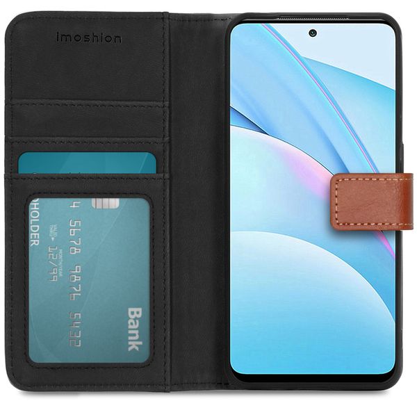 imoshion Luxuriöse Klapphülle Xiaomi Mi 10T Lite - Braun