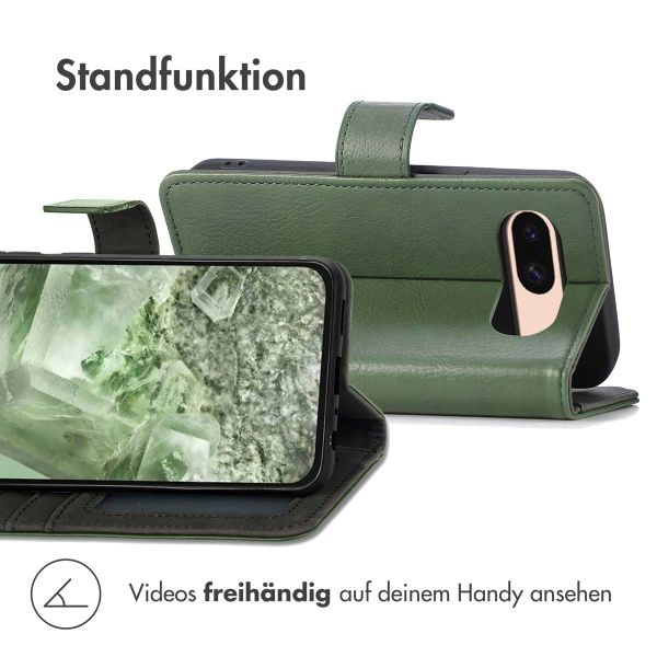 imoshion Luxuriöse Klapphülle Google Pixel 8a - Grün