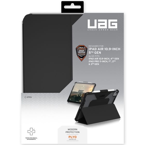 UAG Plyo Hard Case Apple iPad Air 11 Zoll (2025) M3 / (2024) M2 / Air 5 (2022) / Air 4 (2020) / Pro 11 (2018/2020) - Schwarz