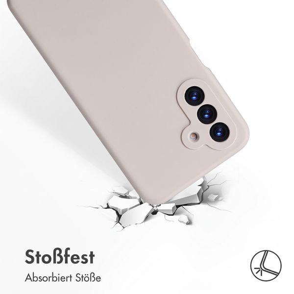 Accezz Liquid Silikoncase Samsung Galaxy A18 (4G) - Stone
