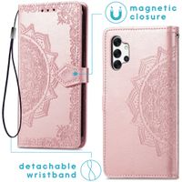 imoshion Mandala Klapphülle Samsung Galaxy A32 (4G) - Roségold