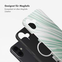 Selencia Vivid Tough Back Cover MagSafe für das iPhone 16 - Nature Grayed Jade