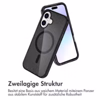 imoshion Sparkle Back Cover mit MagSafe Apple iPhone 17 - Schwarz