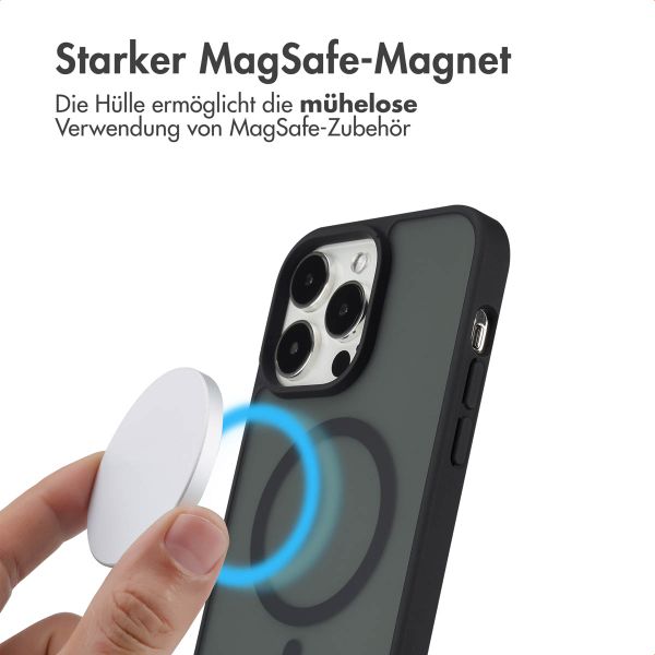 imoshion Color Guard Back Cover mit MagSafe Apple iPhone 14 Pro Max - Schwarz