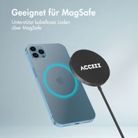 Accezz Wireless Charger USB-C | Drahtloses MagSafe- und Qi2-Ladegerät - 1 Meter - Schwarz