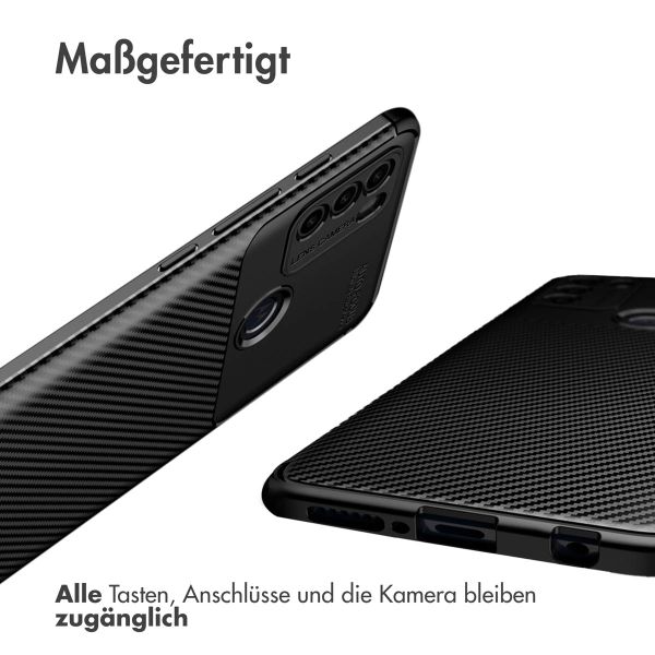 imoshion Carbon-Hülle für das Motorola Moto G50 - Schwarz