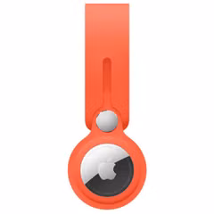 Apple Silicone Loop Apple AirTag - Electric Orange