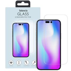 Selencia Screen Protector aus gehärtetem Glas iPhone 14 Pro