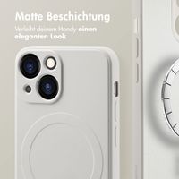 imoshion Color Back Cover mit MagSafe Apple iPhone 13 Mini - Beige