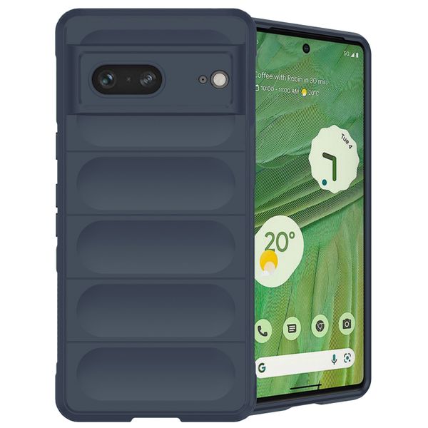 imoshion EasyGrip Back Cover für das Google Pixel 7 - Dunkelblau