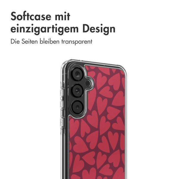 imoshion Design Hülle Samsung Galaxy A55 - Hearty Coral Dust