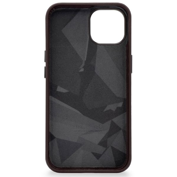 Decoded Leather Backcover MagSafe für das Apple iPhone 14 Plus - Braun
