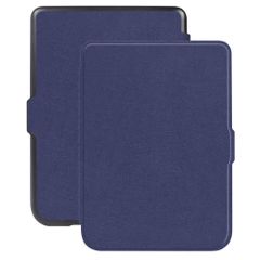 imoshion Slim Hard Case Klapphülle Amazon Kindle Paperwhite (2024) / Paperwhite Signature Edition (2024) / Colorsoft (2024) / Colorsoft Signature Edition (2024) - Dunkelblau
