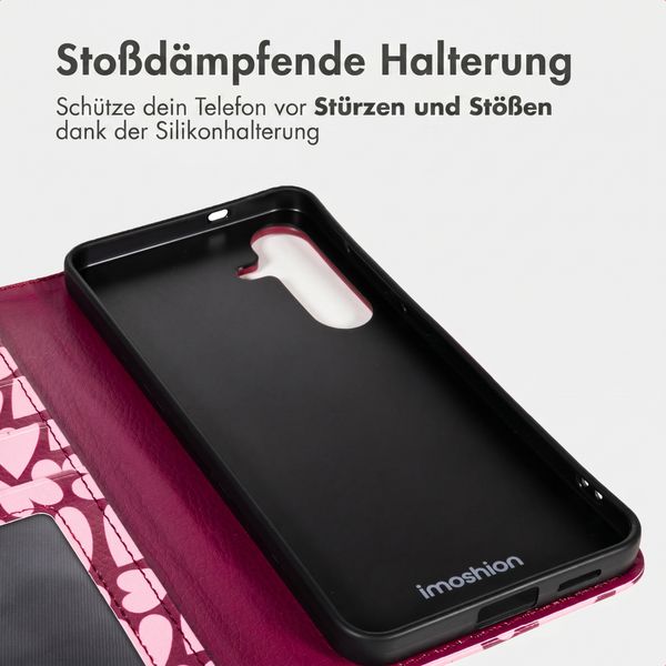 imoshion Design Klapphülle Samsung Galaxy S25 - Hearty Blush