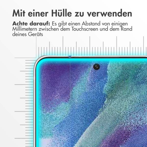 Accezz Screen Protector aus gehärtetem Glas Samsung Galaxy S21 FE