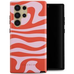 Selencia Vivid Back Cover Samsung Galaxy S24 Ultra - Dream Swirl Pink