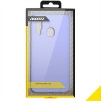 Accezz Liquid Silikoncase Samsung Galaxy A40 - Violett