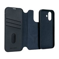 Decoded 2 in 1 Leather Klapphülle MagSafe Apple iPhone 17 - Navy Shadow