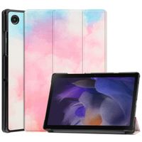 imoshion Design Trifold Klapphülle für das Samsung Galaxy Tab A8 - Sky