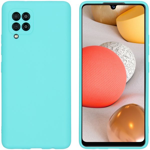 imoshion Color TPU Hülle für das Samsung Galaxy A42 - Mintgrün