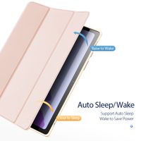 Accezz Smart Silicone Klapphülle Samsung Galaxy Tab A7 - Roségold