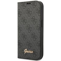 Guess 4G Logo Klapphülle Apple iPhone 14 Pro - Schwarz