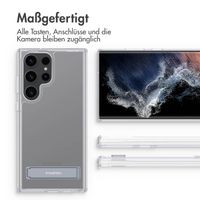 imoshion Back Cover mit Ständer Samsung Galaxy S23 Ultra - Transparent