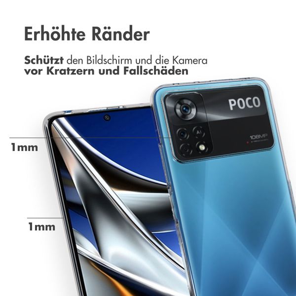 Accezz Clear TPU Backcover Xiaomi Poco X4 Pro 5G - Transparent