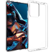 Accezz Clear TPU Backcover Xiaomi Poco X5 Pro 5G - Transparent