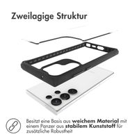 imoshion Rugged Hybrid Case Samsung Galaxy S23 Ultra - Schwarz