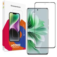 Accezz Full Cover Screen Protector aus gehärtetem Glas Oppo Reno 11