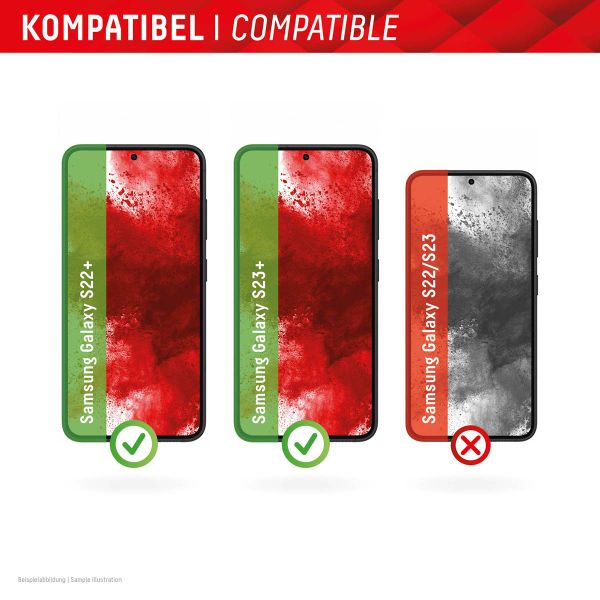 Displex Displayschutz aus gehärtetem Glas Privacy Samsung Galaxy S23 Plus