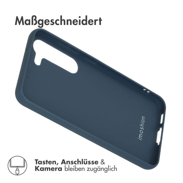 imoshion Color TPU Hülle für das Samsung Galaxy S23 - Dunkelblau