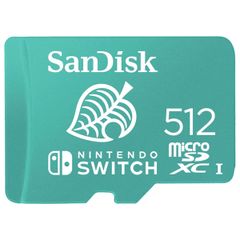 SanDisk microSD für das Nintendo Switch - 512GB - Tanooki Leaf