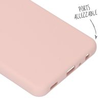 Accezz Liquid Silikoncase Samsung Galaxy A52(s) (5G/4G) - Rosa