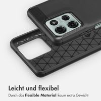 imoshion Brushed Back Cover für das Motorola Moto G75 5G - Schwarz