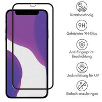 Accezz Full Cover Screen Protector aus gehärtetem Glas Apple iPhone 12 (Pro)
