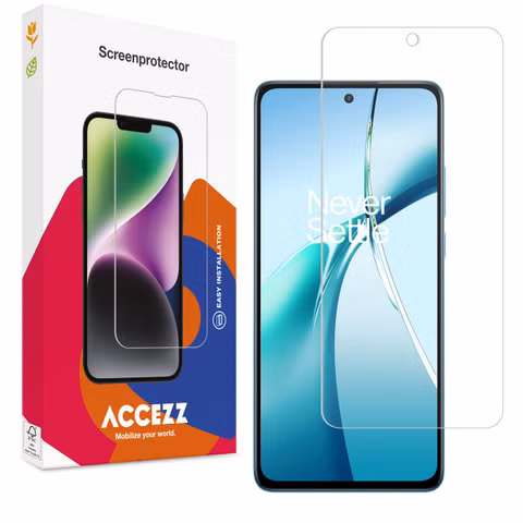 Accezz Screen Protector aus gehärtetem Glas OnePlus Nord CE 4 Lite 5G
