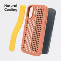 Callbuddy Hülle mit Strap Apple iPhone 17 - Coral Pop