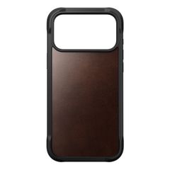 Nomad Rugged Horween Leather Case Apple iPhone 17 Pro Max - Rustic Brown