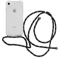 imoshion Backcover mit Band Apple iPhone SE (2022 / 2020) / 8 / 7 - Schwarz & Gold