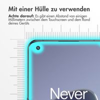 Accezz Displayschutz aus gehärtetem Glas für das OnePlus 10 Pro / OnePlus 11