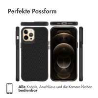 imoshion Rugged Hybrid Carbon Case Apple iPhone 12 Pro Max - Schwarz