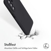 Accezz Liquid Silikoncase Samsung Galaxy A27 (5G) - Schwarz