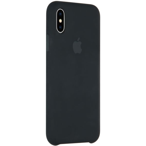 Apple Schwarzes Silikon Case Apple iPhone X